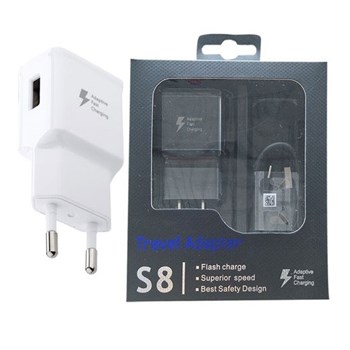 شارژر-پکدار-S7وS8-سامسونگ-مدل-EP-TA20EWE-فست-شارژ-به-همراه-کابل