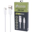 کابل-تایپ-سی-فست-شارژ-Eleven-TC1-6A-100W-1m