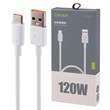 کابل-تایپ-سی-فست-شارژ-CAZA120-6A-120W-1m
