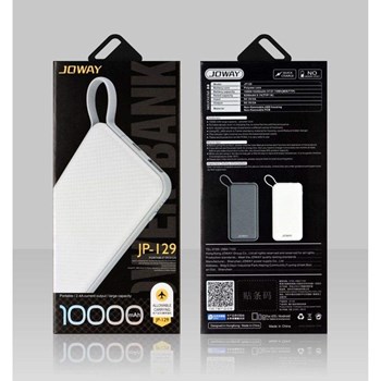 شارژر-همراه-جووی-مدل-JP-129-با-ظرفیت-10000-میلی-آمپر-ساعتاصل