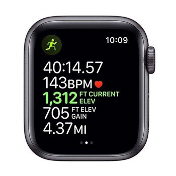 ساعت-هوشمند-اپل-واچ-سری-5-مدل-40mm-Aluminum-Case-With-Black-Sport-Band