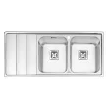 سینک-ظرفشویی-فانتزی-پرنیان-استیل-مدل-1221-توکار