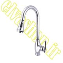 شیر-اشپزخانه-ونزیا-مدل-شاوری-کاترینا-کروم