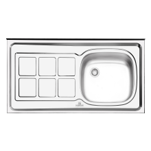 سینک-ظرفشویی-کلاسیک-پرنیان-استیل-مدل-3107