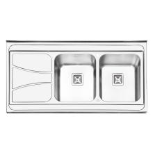 سینک-ظرفشویی-پرنیان-استیل-مدل-1112-روکار