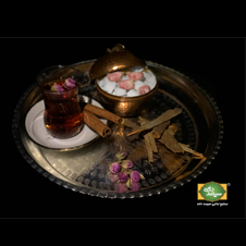 سینی-چای-و-دارچین