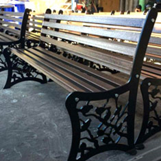 نیمکت-فلزی-چوبی