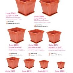 17x17-brick-color-flower-pot-with-saucer