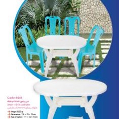 طاولة-بیضاویة-70-115-ذات-طابقین