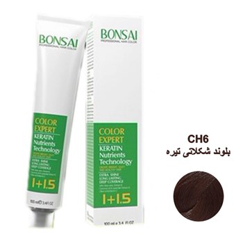 رنگ-مو-بنسای-شماره-CH6-حجم-100-میلی-لیتر-رنگ-بلوند-شکلاتی-تیره