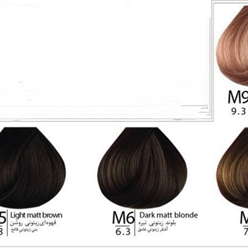 رنگ-مو-بنسای-شماره-M6-حجم-100-میلی-لیتر-رنگ-بلوند-زیتونی-تیره