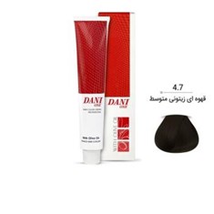 رنگ-مو-دنی-وان-100میلی-گرم-شماره-4-7-رنگ-قهوه-ای-زیتونی-متوسط