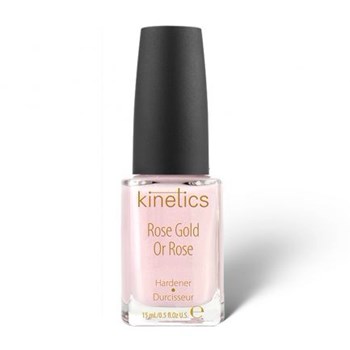 لاک-ناخن-فوق-حرفه-ای-لوکس-محصول-Kinetics-آلمان-حاوی-پودر-طلا-ROSE-GOLD-HARDENER