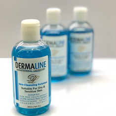محلول-پاک-کننده-درمالاین-مناسب-پوست-های-خشک-DERMALINE