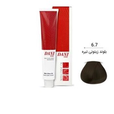 رنگ-مو-دنی-وان-100میلی-گرم-شماره-6-7-رنگ-بلوند-زیتونی-تیره