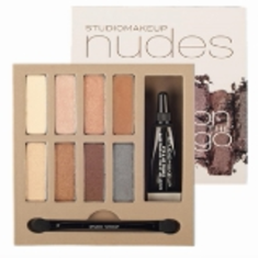 پالت-سایه-on-the-go-nude-محصول-studiomakeup-امریکا-به-همراه-پرایمر-چشم