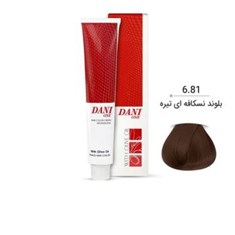 رنگ-مو-دنی-وان-100میلی-گرم-شماره-6-81-رنگ-بلوند-نسکافه-ای-تیره