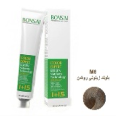 رنگ-مو-بنسای-شماره-M8-حجم-100-میلی-لیتر-رنگ-بلوند-زیتونی-روشن