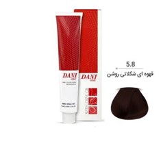 رنگ-مو-دنی-وان-100میلی-گرم-شماره-5-8-رنگ-قهوه-ای-شکلاتی-روشن