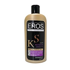 شامپو-بدون-سولفات-حاوی-کراتین-هیدرولیز-شده-500-میل-ایروس-EROS-مناسب-موهای-اسیب-دیده