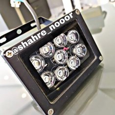 پرژکتور9وات-سفید-پرتابی