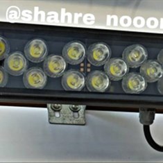لایت-بار-دو-ردیفه-21-س16-وات-مهتابی-12-ولت-لنز120-یکپارچه