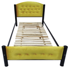 تخت-خواب-فلزی-مخمل