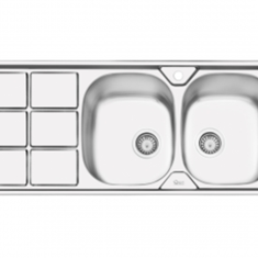 سینک-فانتزی-توکار-ایلیااستیل-مدل2043