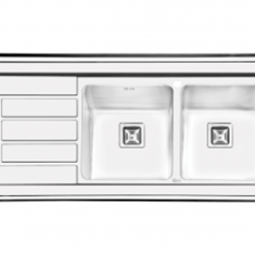 سینک-فانتزی-روکار-ایلیااستیل-مدل-1062