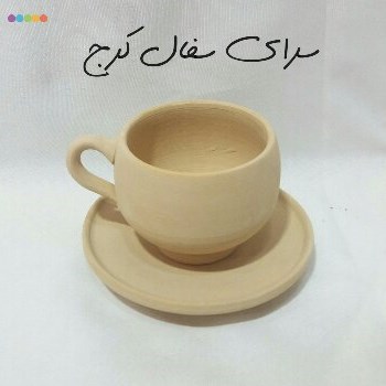 نعلبکی-و-فنجان-سفالی-خام