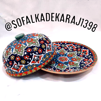 کره-خوری-سفالی-میناکاری