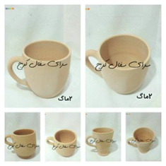 لیوان-سفالی-خام