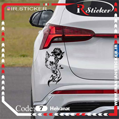 استیکر-خودرو-آلبوم-حیوانات-کد-7