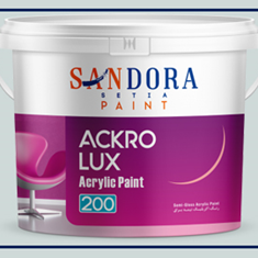 رنگ-اکریلیک-نیمه-براق-آکرولوکس-ساندورا