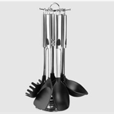 UN-1120-کفگیر-ملاقه-رنگی-آنتیک