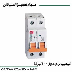 کلید-مینیاتوری-دوپل-20-آمپر-ال-اس-LS