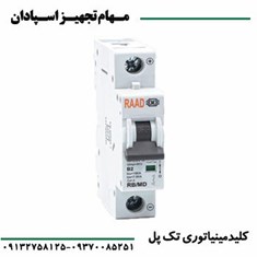 کلید-مینیاتوری-تکفاز-رعد-1P-63A