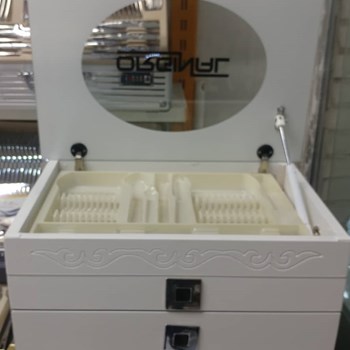 کنسول-چوبی-قاشق-چنگال