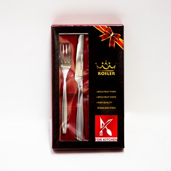 کارد-و-چنگال-میوه-خوری-استیلRosler