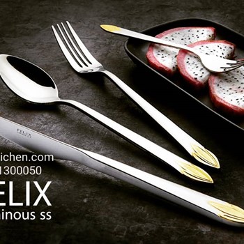 سرویس-قاشق-چنگال-30-نفره-فیلیکس-کلاسیک-نیمه-طلایی