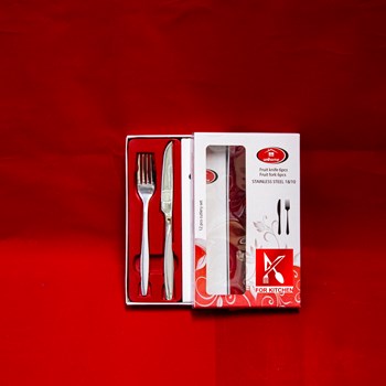 کارد-و-چنگال-میوه-خوری-استیلیونی-هوم