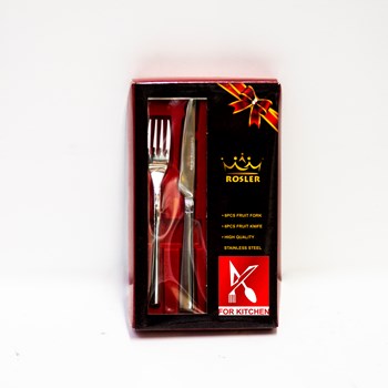 کارد-و-چنگال-میوه-خوری-استیلRosler