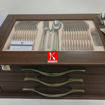 سرویس-قاشق-چنگال-ورسا-مات-و-براق-طرح-وینر