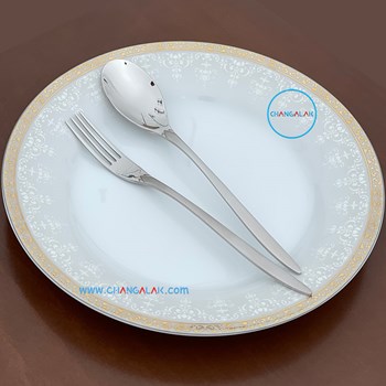 سرویس-قاشق-چنگال-ماتُ-براق-رزنتال-طرح-میرس