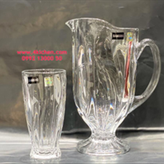 پارچ-و-لیوان-کریستال-مدل-بامبو-جدید