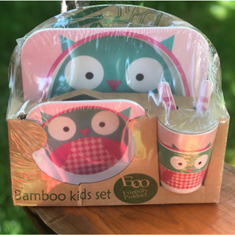 سرویس-غذا-گیاهی-کودک-طرح-جغد