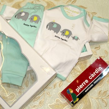 5تکه-چیاکو-طرح-فیل-خانواده-سبز