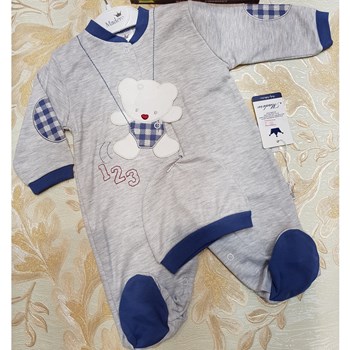 سرهمی-جورابدار-نوزادی-2تکه-همراه-باکلاه