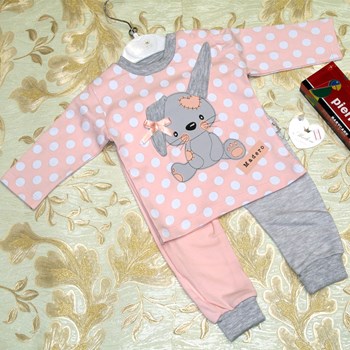 بلوز-شلوار-نوزادی-طرح-خرگوش