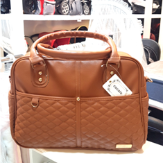 کیف-لوازم-چرمی-نوزاد-کوکالو-طرح-لوزی